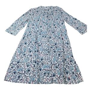 Southern Tide Dress Womens XS Kambry Fluer Printed‎ Romantic Boho Peasant